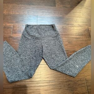 Alo Yoga, Soft Heather Gray High-Rise leggings